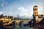 CAPRICCIO PADOVANO di Bernardo Bellotto (1721-1780), pittore veneziano, nipote di Canaletto (Alessandra Mazzari)